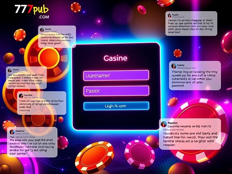 Welcome to 777pub.com Login Password: Your gateway to thrilling online casino games. Discover how to access the platform securely and enjoy popular gambling titles like slots, blackjack, and roulette.